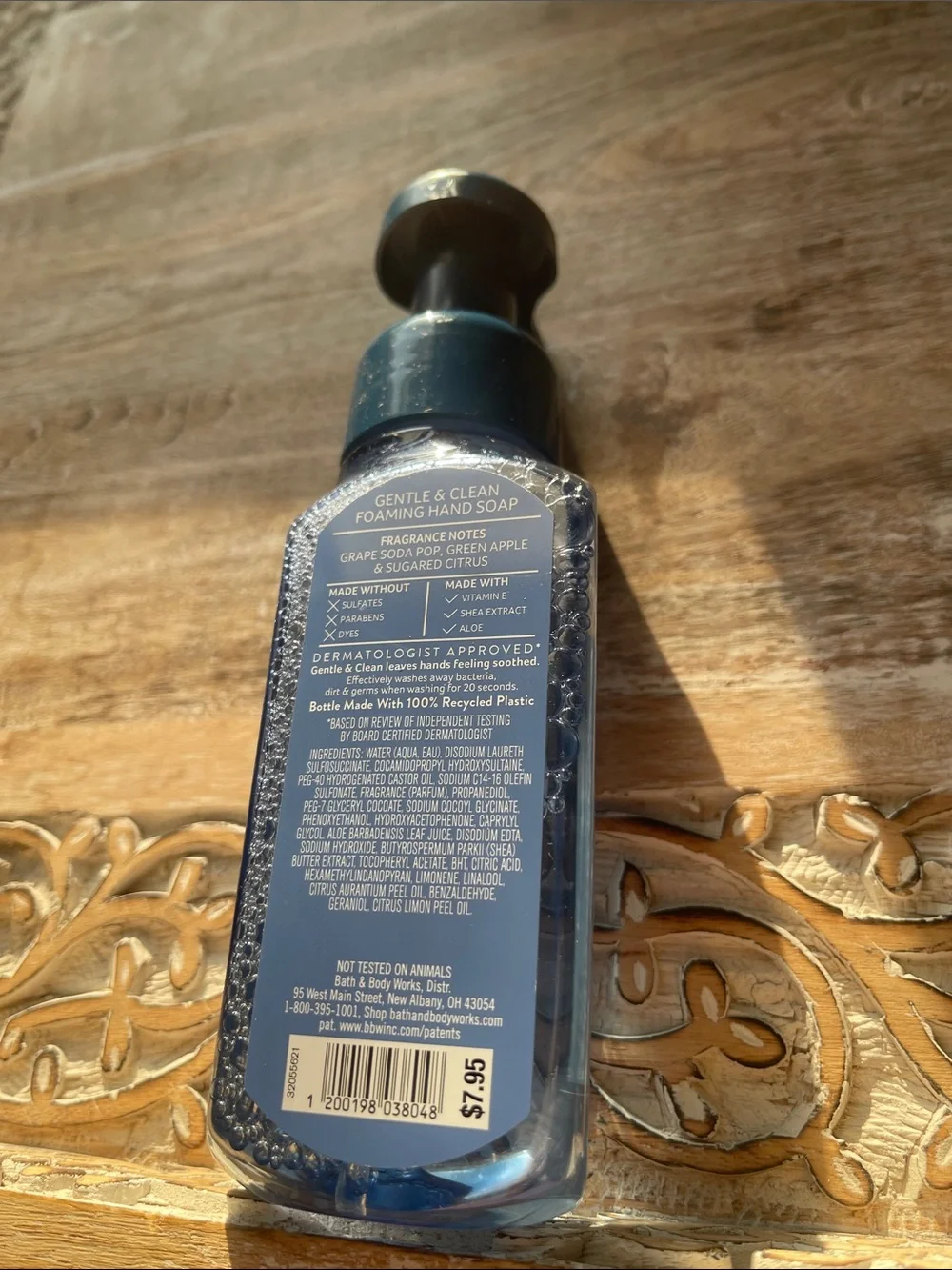 Bath & Body Works gentle foaming